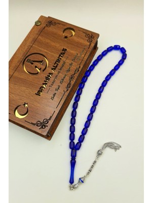 İbrahim Altıntaş Şeffaf Parlement Kapsül Kesim Kehribar Tespih