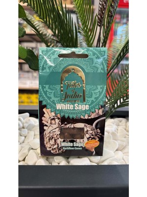 Hd Beyaz Adaçayı White Sage (Geri Akış) Back Flow Konik Tütsü / 14 Adet