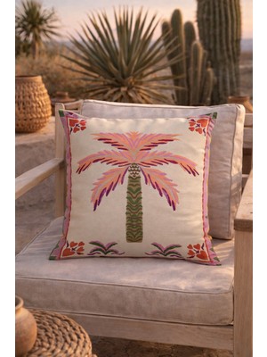 Evdek Çift Tarafı Baskılı Kırlent Kılıfı 6EOD19