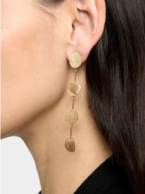 Parfois Uzuk Yaprak Küpe