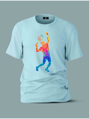 FNBX Renkli Federer  T-Shirt