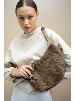 Matthew Cox Yıldız Detaylı Şık Kadın Omuz Çantası BYN2314