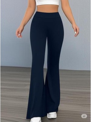 Eceylül Moda Scuba Krep Ispanyol Paça Tayt(Kısa Süreliğine Lansman Fiyatı)