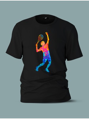 FNBX Renkli Federer  T-Shirt
