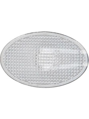 Bosphorus Cam Oval Sabunluk Çizgili 15X9,5X1,7CM