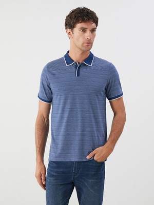 Lc Waikiki Yeni Sezon Polo Yaka Çizgili Erkek Tişört