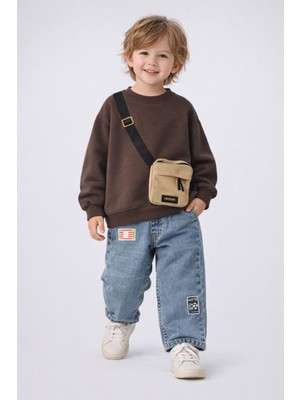 La'ciel Paris Laciel Paris Yamalı ve Armalı Kot Pantolon