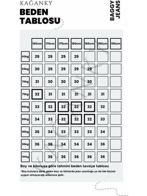 KağanKY Mavi Yıkamalı Relax Baggy Jean