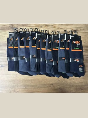 Ask Erkek Uzun Bambu 12'li Çorap