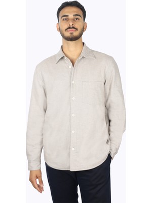 Boss Erkek Cep Detaylı Gömlek Yaka Uzun Kollu 131 Gömlek 50527767-131