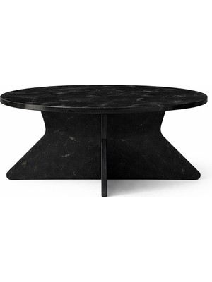 Lowell Home Bendir Siyah Darbuka Orta Sehpa RSYT-LWL34