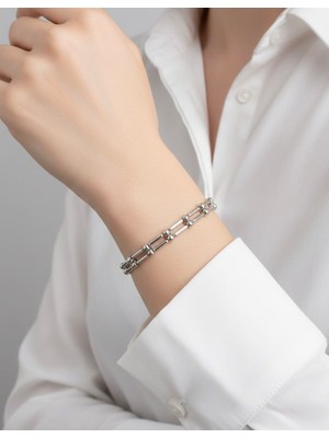 Nurora Modern Çelik Zincir Bileklik