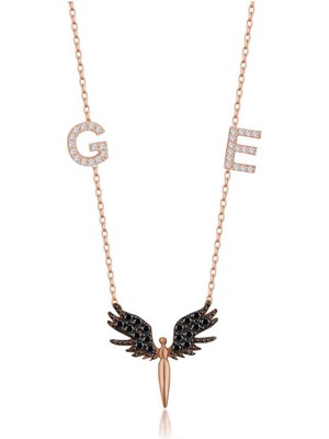 PremiumPort Kadın Melek Gümüş Kolye, Zarif ve Şık Takı, Hediye Alternatifi