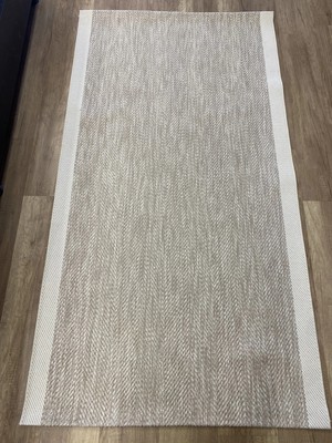 Hoom Rugs 1147 Bej Krem Sisal Plus Jüt Halı