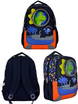 Ümit Çanta Cennec Sevimli Dino Sırt Çantası – Çocuklar Için Eğlenceli Okul Çantası 29X39X14