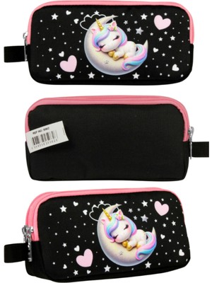 Ümit Çanta Cennec Uykucu Unicorn Kalemlik/ Kalem Kutusu 20X10X6