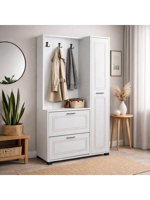 Setay Portmanto, Milas Düşer Kapaklı Askılıklı Portmanto