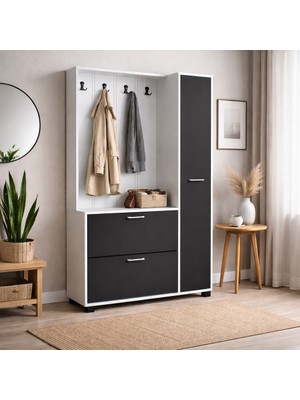 Setay Portmanto, Milas Düşer Kapaklı Askılıklı Portmanto