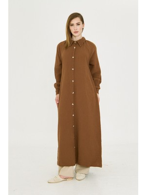 Fezzal Müslin Gömlek Elbise