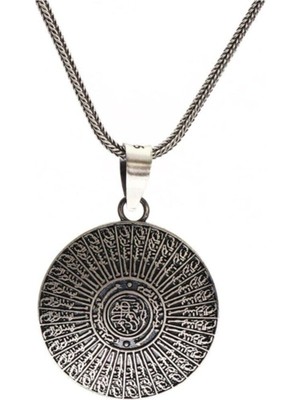 PremiumPort Şık Erkek Gümüş Zincir Kolye, Modern ve Zarif Tasarım