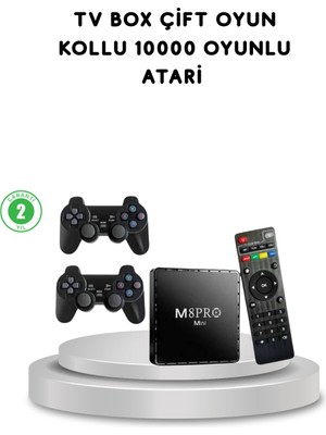 Poyraz Market M8PRO Mini 2 Android 12 64 GB Tv Box – 10K Ultra Hd Görüntü & Oyun Keyfi