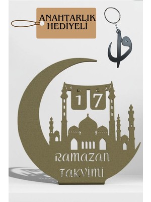 Metal Tablo Dekor Ramazan Takvimi Plastik - Ramazan Sayacı