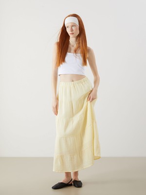 Lc Waikiki Yeni Sezon Beli Lastikli Katkat Etek