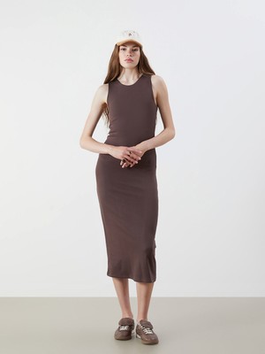 Lc Waikiki Yeni Sezon Bisiklet Yaka Bodycon Elbise