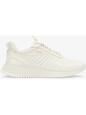Boss Erkek Rahat Taban Nefes Alabilen Bağcıklı Rahat Günlük Kullanım Bej Sneaker 50522908-131