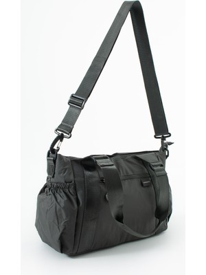 ÖZER6018-SANMORRIS Hafif ve Dayanıklı Paraşüt Kumaş El ve Çapraz Askılı Çok Bölmeli Çanta