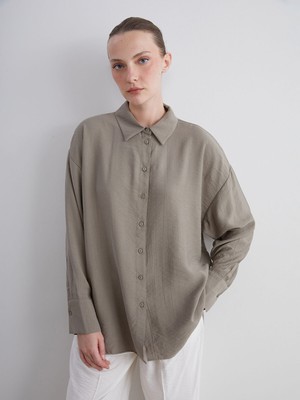 Lc Waikiki Yeni Sezon Dokulu Kadın Gömlek