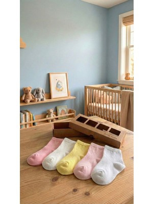 BBS Bebek Çorap 5li Set 0-6 Ay