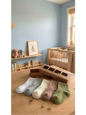 BBS Bebek Çorap 5li Set 0-6 Ay