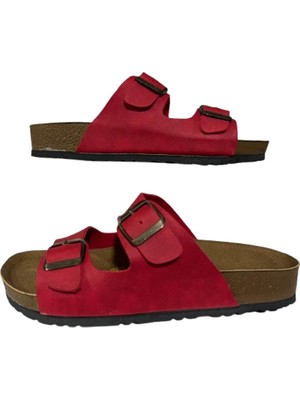 Mulex 1256 Unisex Anatomik Taban Günlük Terlik Şık Tokalı Rahat Tatil Deniz Plaj Terliği