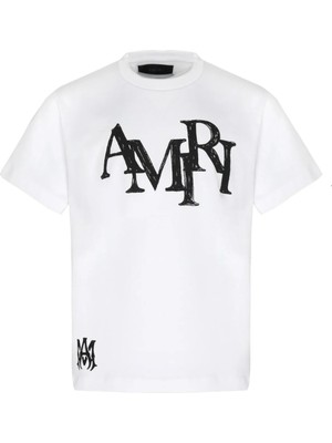 Amiri Amırı Kademeli Karalamalı Tişört