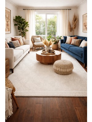 Hoom Rugs Grandy 4989 Krem Modern Halı