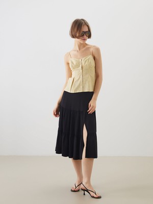 Lc Waikiki Yeni Sezon Beli Lastikli Katkat Etek