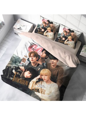 Hediyechy Txt Temalı Çift Kişilik Nevresim Takımı