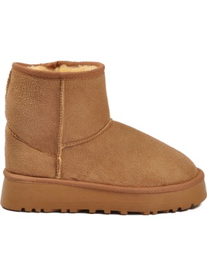 Ayakmod Vizon Süet Içi Kürklü Kadın Bot 696081 Z