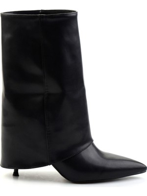 Bambi Siyah  Kadın Bot & Bootie K02209021509