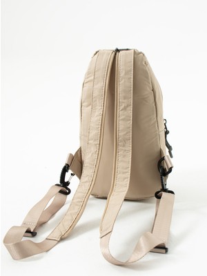 ÖZER6005-SANMORRIS Unisex Suya Dayanıklı Çapraz Askılı Çok Gözlü Fermuarlı Sırt ve Göğüs Çantası