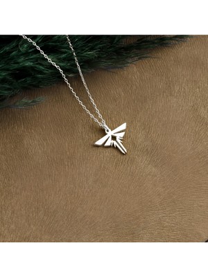 PremiumPort Efsanevi Last Of Us Ateş Böcekleri Sembol Gümüş Kolye, Unisex Tasarım