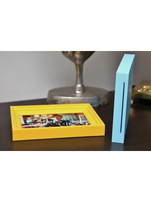 Genç 3D 10X15 Fotoğraf Çerçevesi | Masaüstü Dekoratif Photo Frame | Modern & Minimal Tasarım