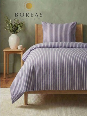 Boreas Home Lines Premium Çarşafı Lastikli Tek Kişilik Nevresim Takımı