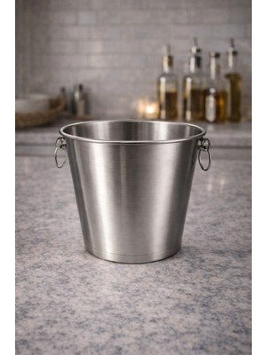 BRANDSMITHS Premium Metal Buz Kovası