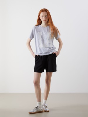 Lc Waikiki Yeni Sezon Beli Lastikli Kadın Şort