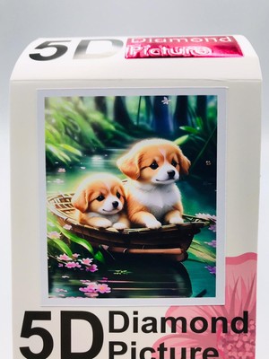 Duck Hoby 50X40 Boncuklu Taş Mozaik Elmas Goblen Pano Tablo Resim Boncuk Puzzle Dıamond Paıntıng Hı Stone