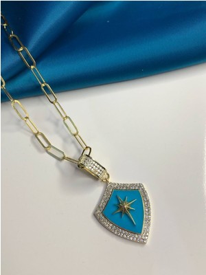 PremiumPort Ema Çağla Gümüş Işıklı Kutuda Sevgiliye, Eşe, Anneye Hediye Kolye