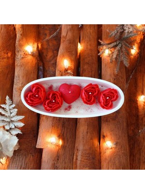 Celestia Sevgililer Günü Hediye Kase Mum