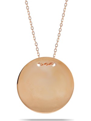 PremiumPort Gümüş Plaka Kolye, Zarif ve Şık Takı, Hediye Seçeneği